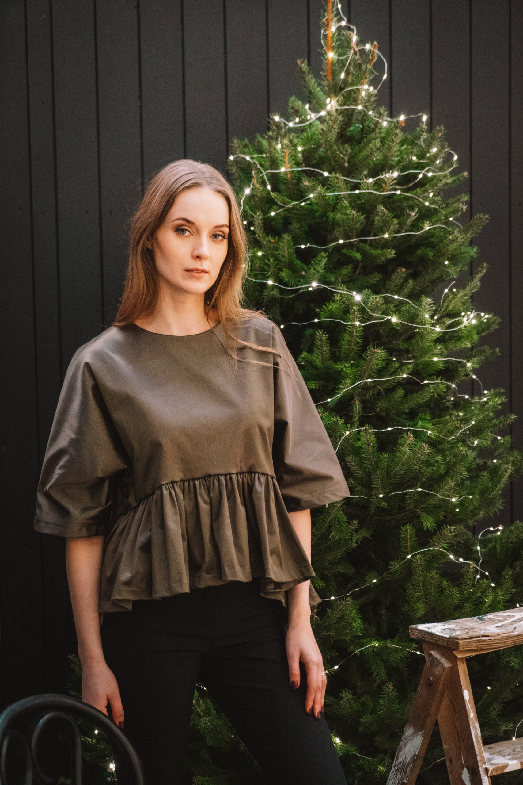 Pluus Liisa taupe - Pilt 4