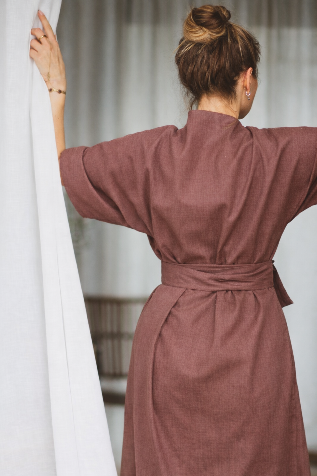 Jade linen blush